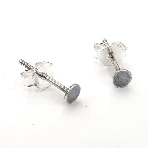 Dainty Chevron Earrings, Tiny Silver Stud Earrings, Second Hole Stud  Earrings – AMYO Jewelry